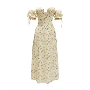 NWT 🌼 Adeirlina Her Charlotte Bustier Midi Dress